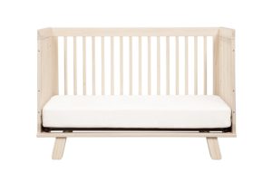 Babyletto Hudson 3-in-1 Convertible Crib to Toddler Bed, Washed natural